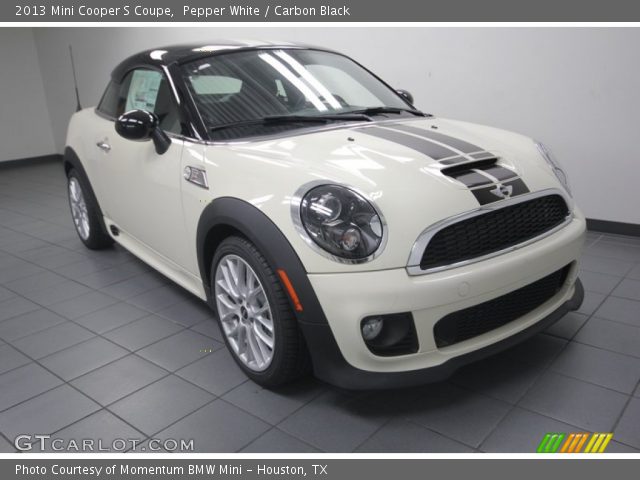 2013 Mini Cooper S Coupe in Pepper White