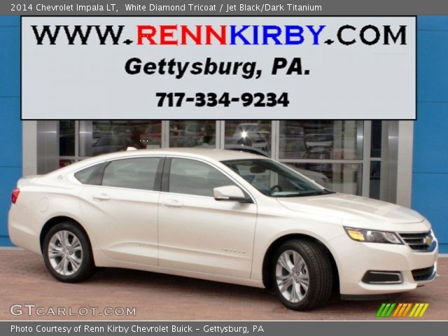 2014 Chevrolet Impala LT in White Diamond Tricoat
