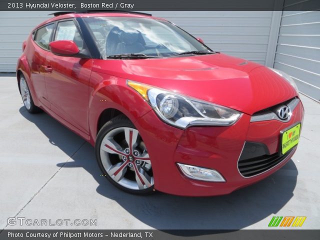 2013 Hyundai Veloster  in Boston Red