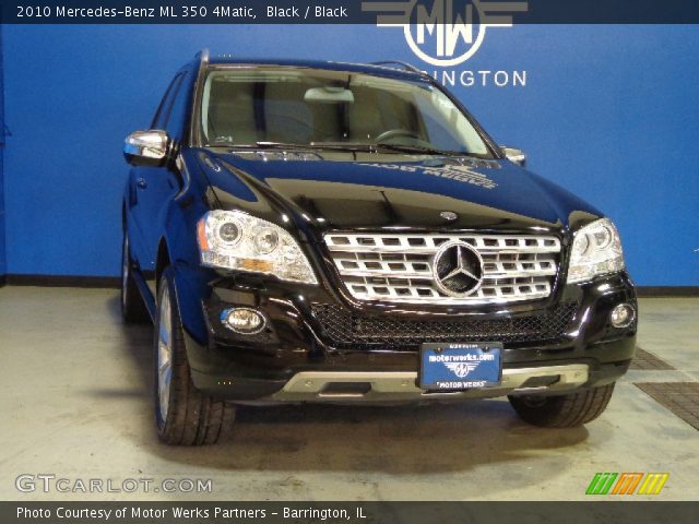 2010 Mercedes-Benz ML 350 4Matic in Black