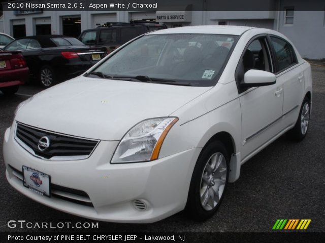 2010 Nissan Sentra 2.0 S in Aspen White