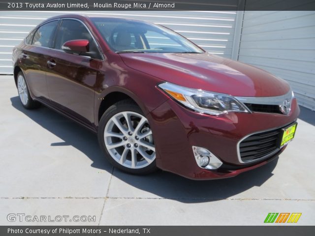 2013 Toyota Avalon Limited in Moulin Rouge Mica