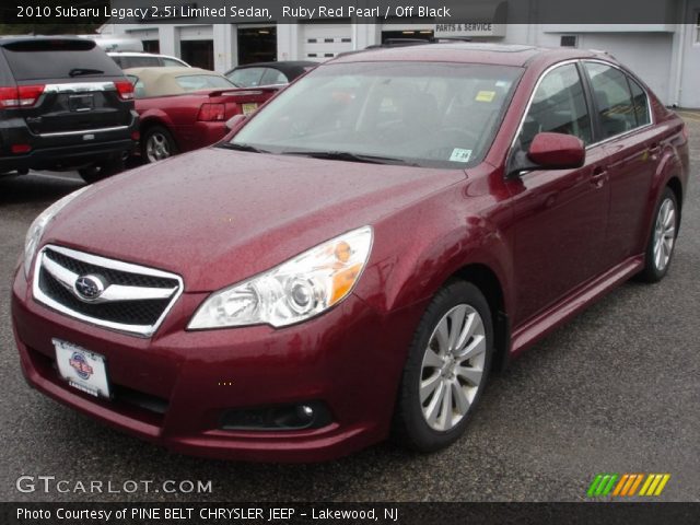 2010 Subaru Legacy 2.5i Limited Sedan in Ruby Red Pearl