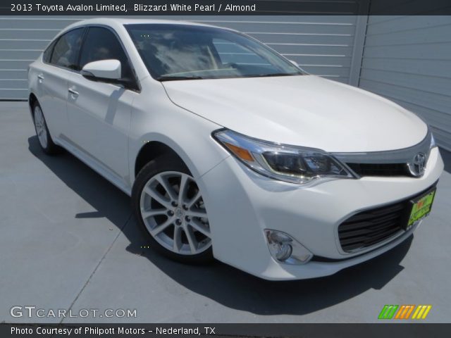 2013 Toyota Avalon Limited in Blizzard White Pearl