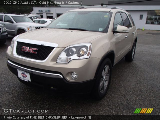 2012 GMC Acadia SLT in Gold Mist Metallic