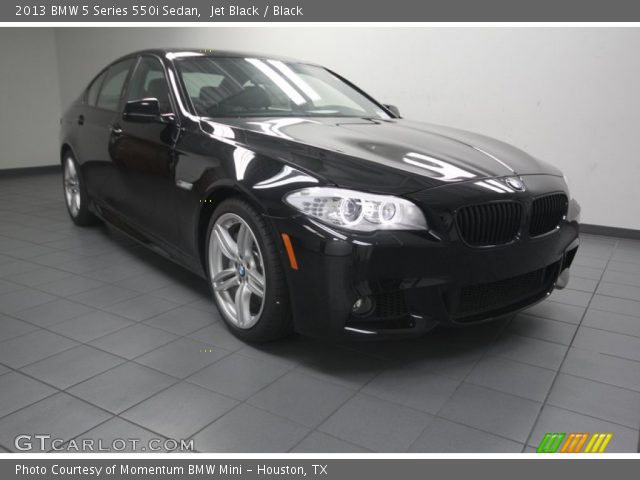 2013 BMW 5 Series 550i Sedan in Jet Black