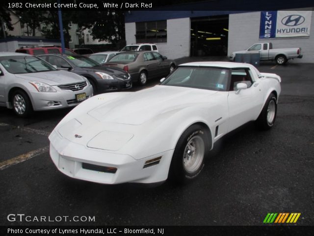 1982 Chevrolet Corvette Coupe in White