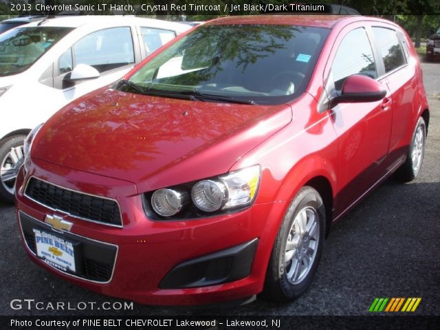 2013 Chevrolet Sonic LT Hatch in Crystal Red Tintcoat