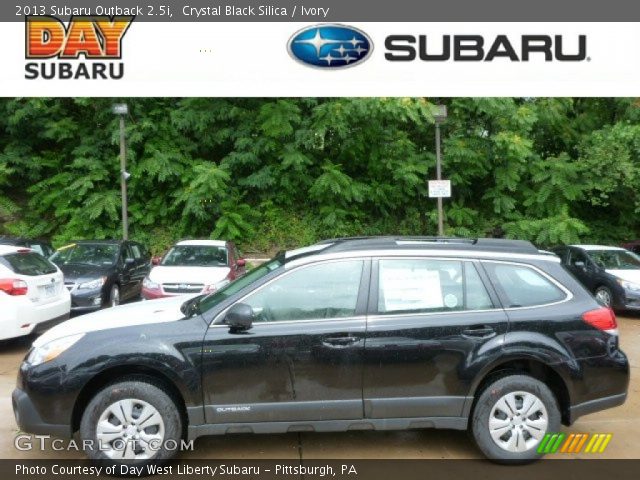2013 Subaru Outback 2.5i in Crystal Black Silica