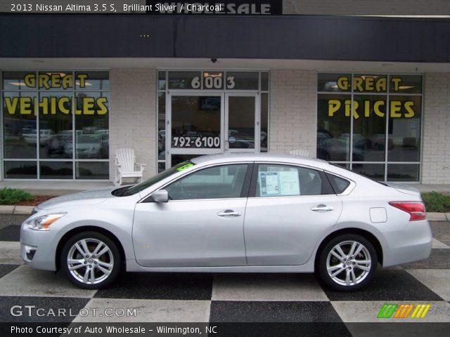 2013 Nissan Altima 3.5 S in Brilliant Silver