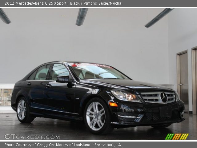 2012 Mercedes-Benz C 250 Sport in Black