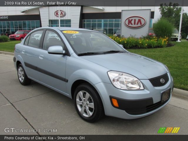2009 Kia Rio LX Sedan in Polar Blue
