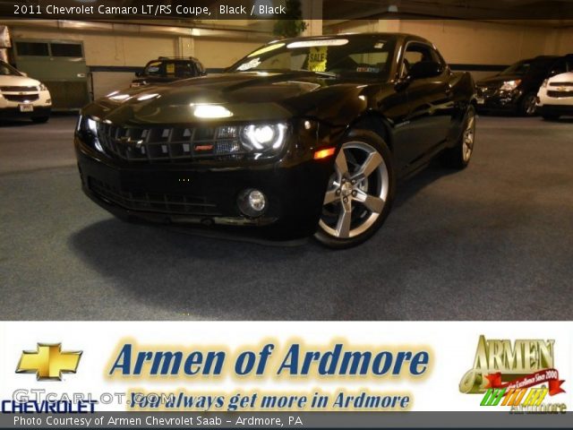 2011 Chevrolet Camaro LT/RS Coupe in Black