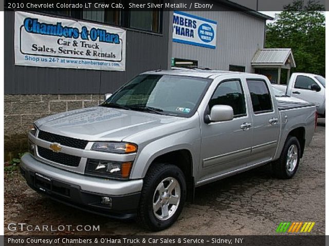 2010 Chevrolet Colorado LT Crew Cab in Sheer Silver Metallic