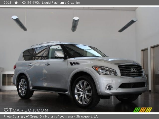 2013 Infiniti QX 56 4WD in Liquid Platinum