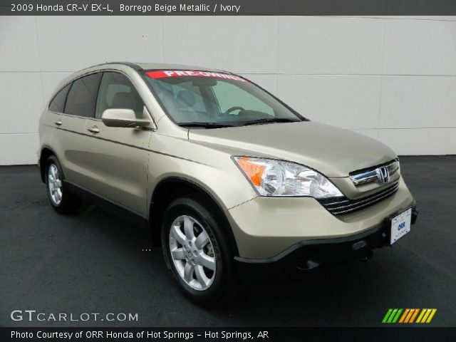 2009 Honda CR-V EX-L in Borrego Beige Metallic