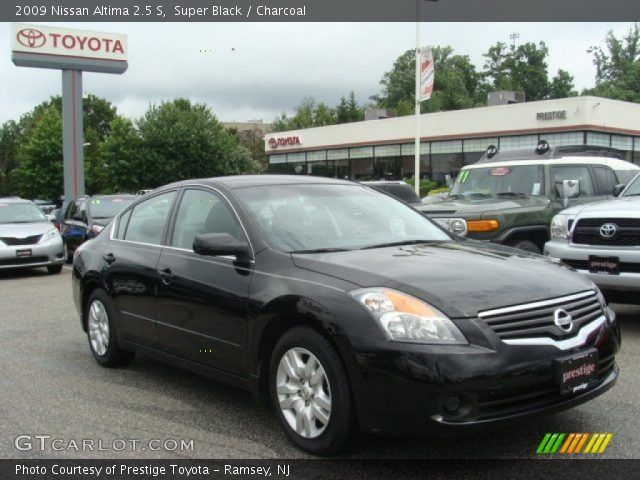 2009 Nissan Altima 2.5 S in Super Black