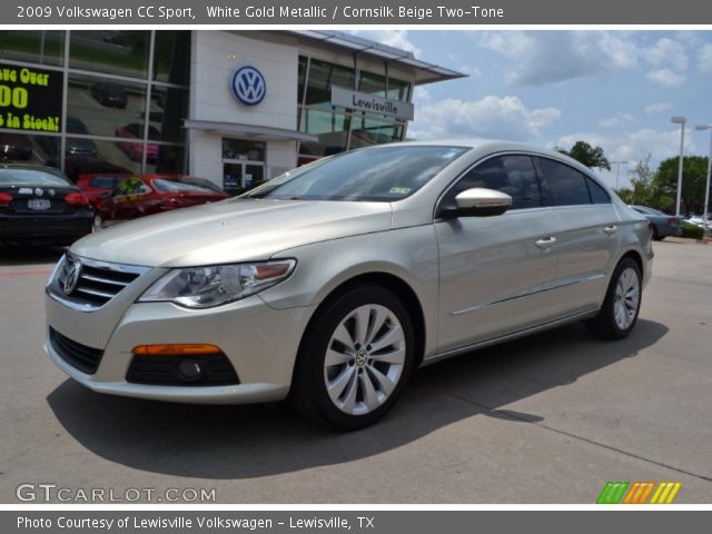 2009 Volkswagen CC Sport in White Gold Metallic