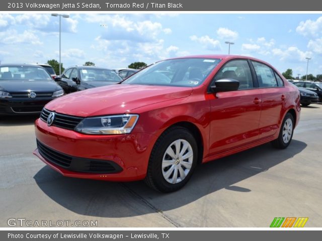 2013 Volkswagen Jetta S Sedan in Tornado Red