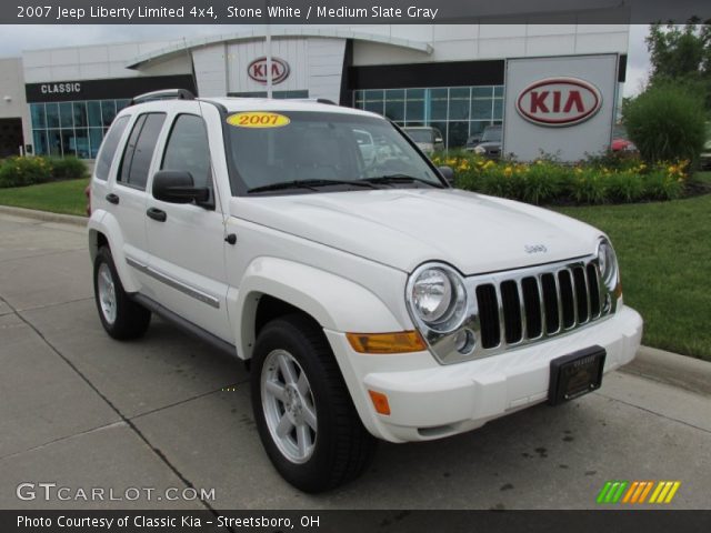 2007 Jeep Liberty Limited 4x4 in Stone White