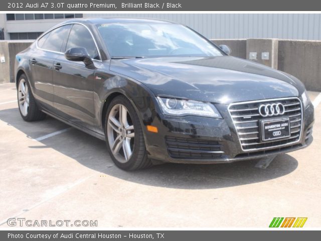 2012 Audi A7 3.0T quattro Premium in Brilliant Black