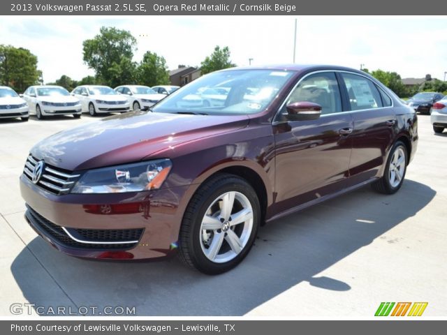 2013 Volkswagen Passat 2.5L SE in Opera Red Metallic
