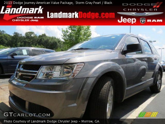 2013 Dodge Journey American Value Package in Storm Gray Pearl