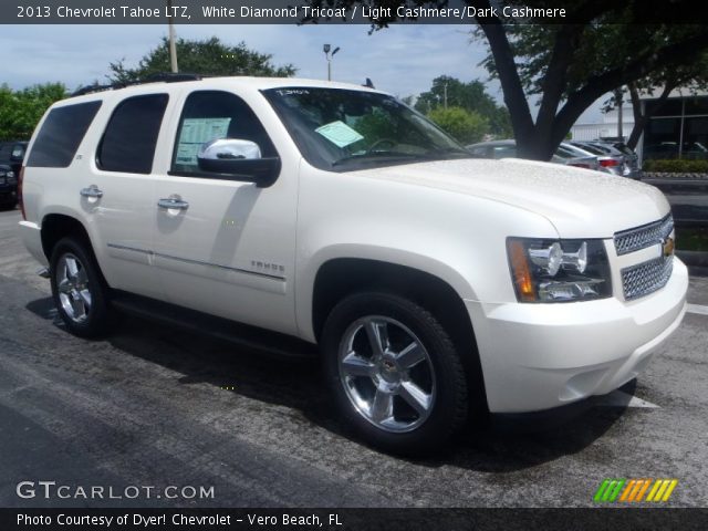 2013 Chevrolet Tahoe LTZ in White Diamond Tricoat