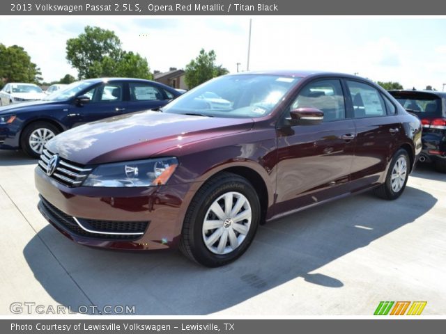 2013 Volkswagen Passat 2.5L S in Opera Red Metallic