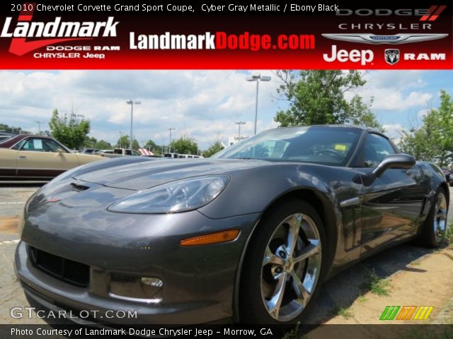 2010 Chevrolet Corvette Grand Sport Coupe in Cyber Gray Metallic