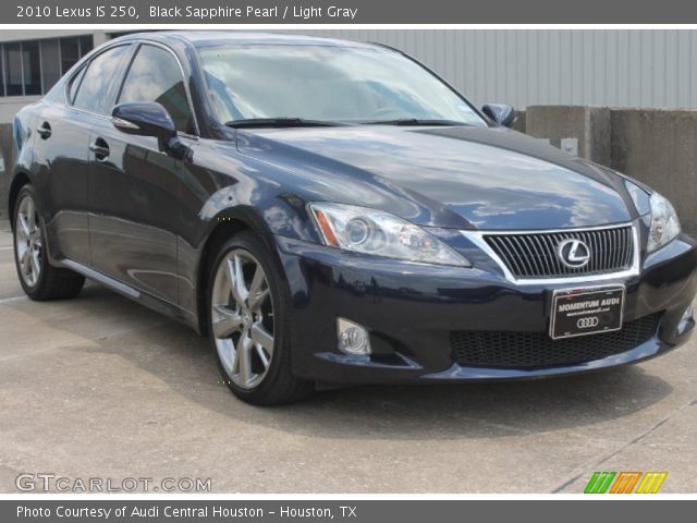 2010 Lexus IS 250 in Black Sapphire Pearl
