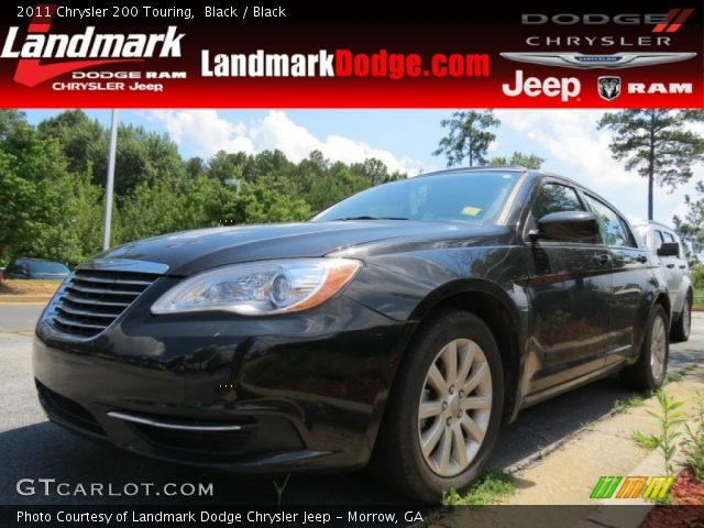 2011 Chrysler 200 Touring in Black