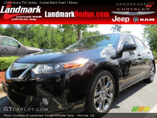2010 Acura TSX Sedan in Crystal Black Pearl