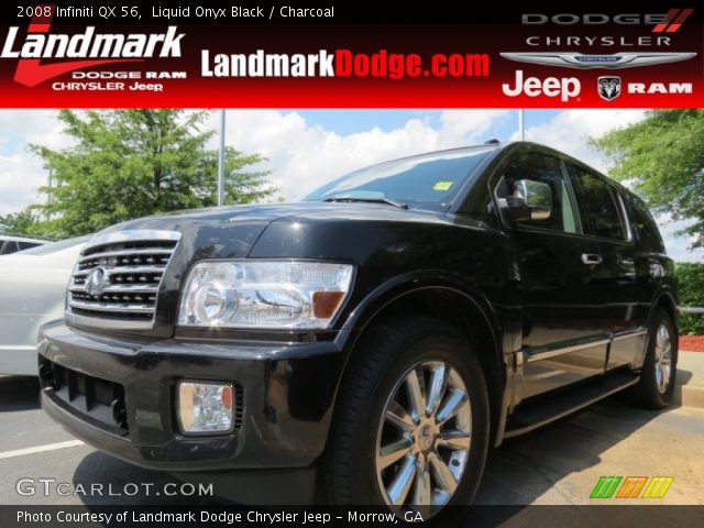 2008 Infiniti QX 56 in Liquid Onyx Black