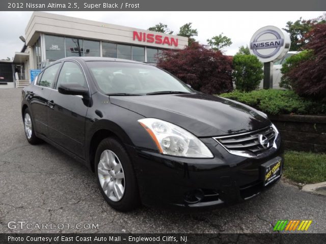 2012 Nissan Altima 2.5 in Super Black