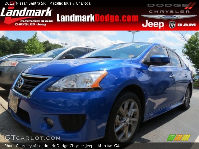 2013 Nissan Sentra SR in Metallic Blue