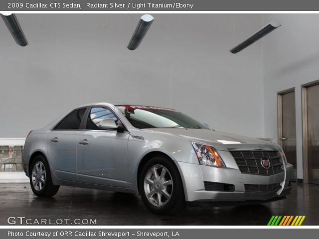 2009 Cadillac CTS Sedan in Radiant Silver