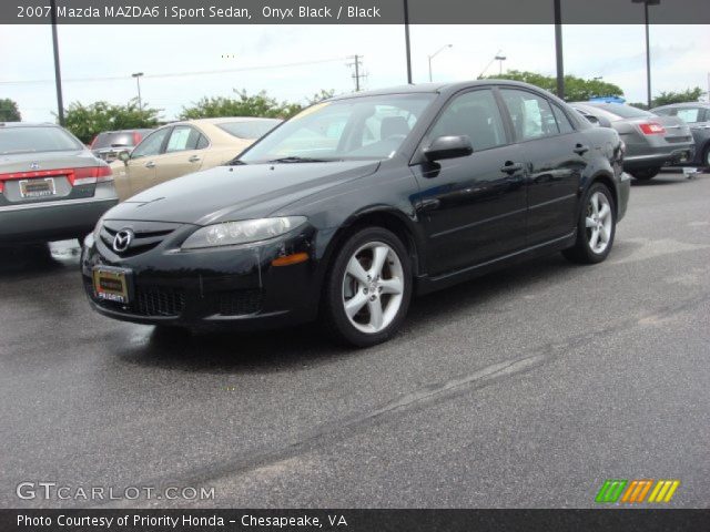 2007 Mazda MAZDA6 i Sport Sedan in Onyx Black