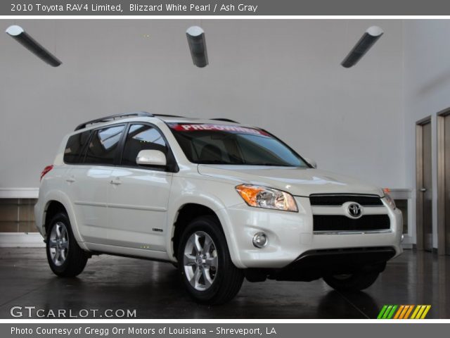 2010 Toyota RAV4 Limited in Blizzard White Pearl