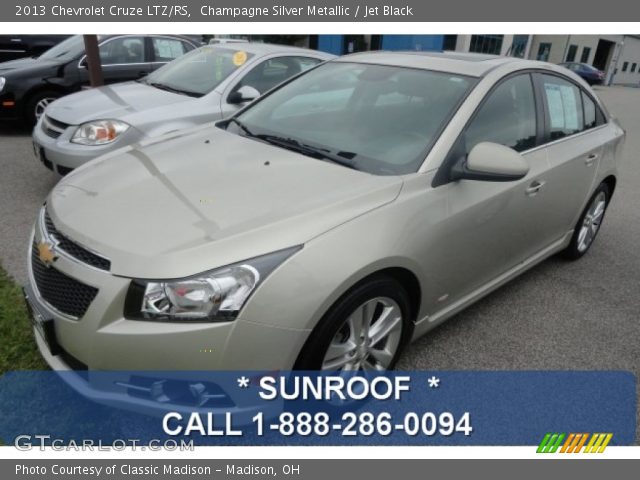 2013 Chevrolet Cruze LTZ/RS in Champagne Silver Metallic