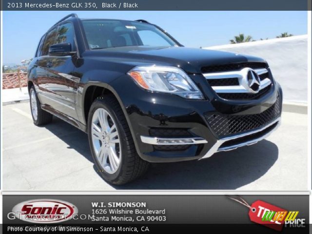 2013 Mercedes-Benz GLK 350 in Black