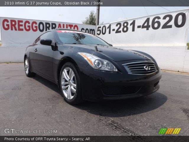 2010 Infiniti G 37 Journey Coupe in Obsidian Black