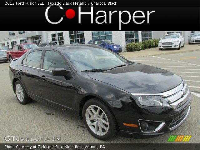 2012 Ford Fusion SEL in Tuxedo Black Metallic