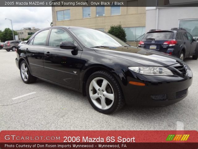 2005 Mazda MAZDA6 s Grand Touring Sedan in Onyx Black