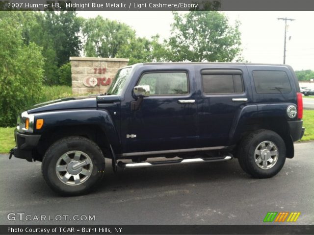 2007 Hummer H3  in Midnight Blue Metallic