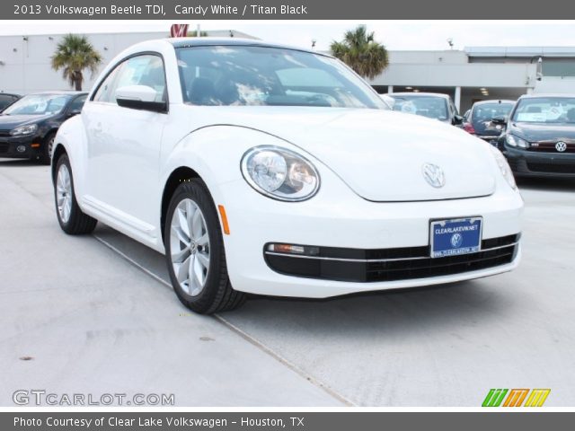 2013 Volkswagen Beetle TDI in Candy White