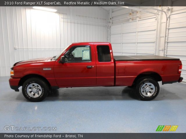 2010 Ford Ranger XLT SuperCab in Redfire Metallic