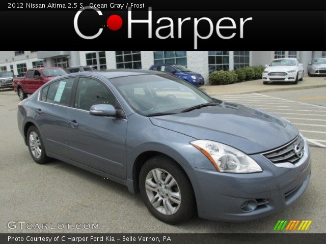 2012 Nissan Altima 2.5 S in Ocean Gray