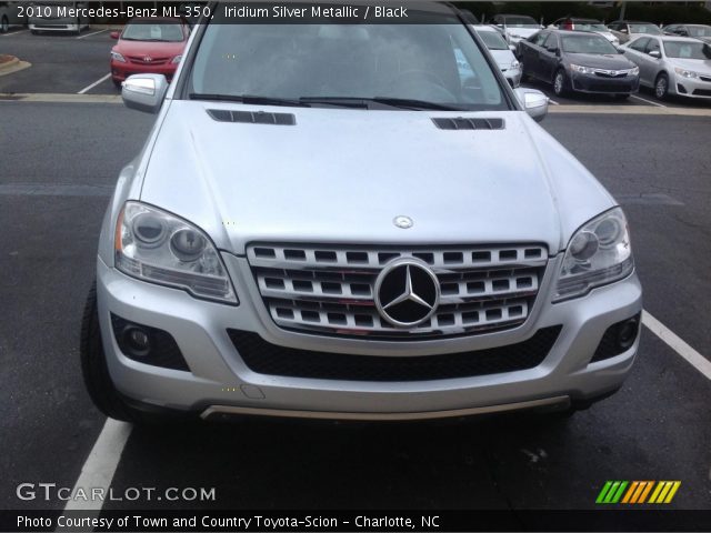 2010 Mercedes-Benz ML 350 in Iridium Silver Metallic