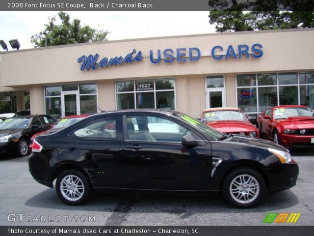 2008 Ford Focus SE Coupe in Black